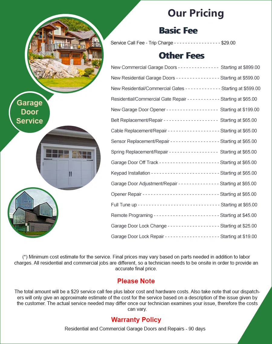 Quality Garage Door Coral Springs, FL 954-933-8547